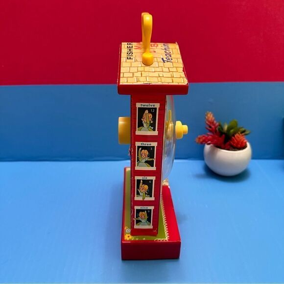 Fisher Price Teaching Clock  Musical Box Toy - Picture 3 of 8